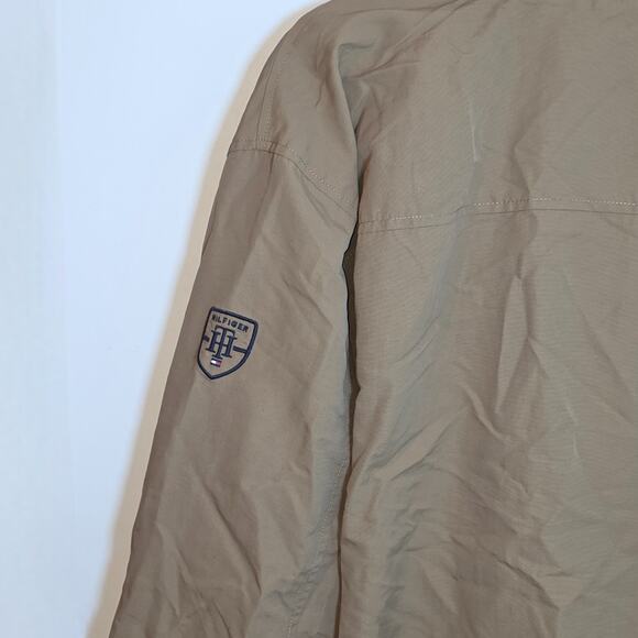 Tommy Hilfiger Mens Regatta Hooded Long Sleeves Bomber Jacket Sz XXL 2X - Picture 5 of 10